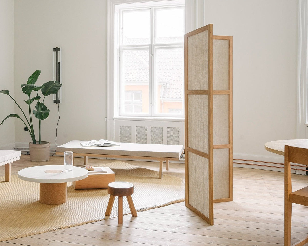 Frame Room Divider - Natural Oak / Linen - One Panel - Room Divider - Frama