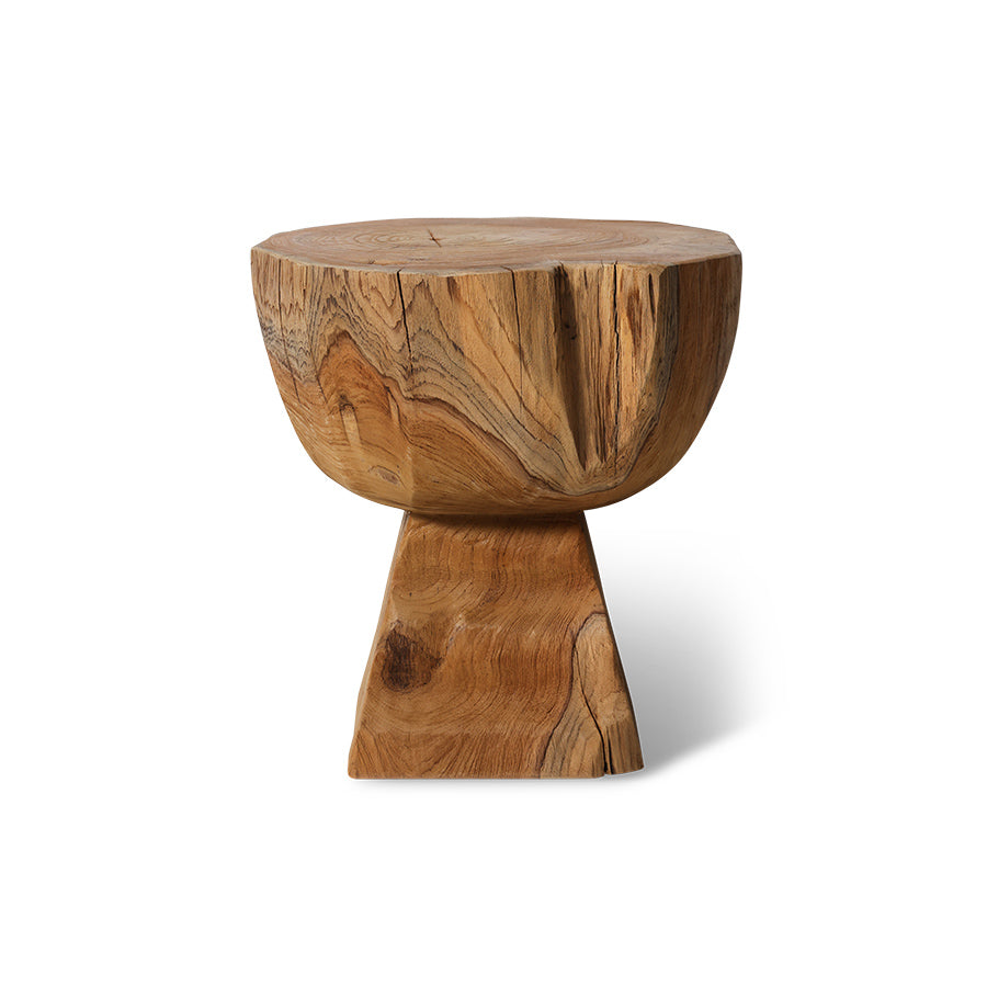 Arched Wooden Stool – HKLIVING
