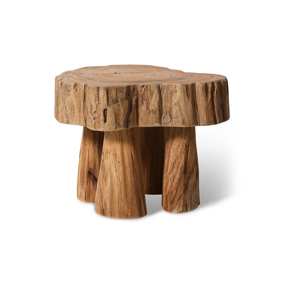 Log Wooden Stool – HKLIVING