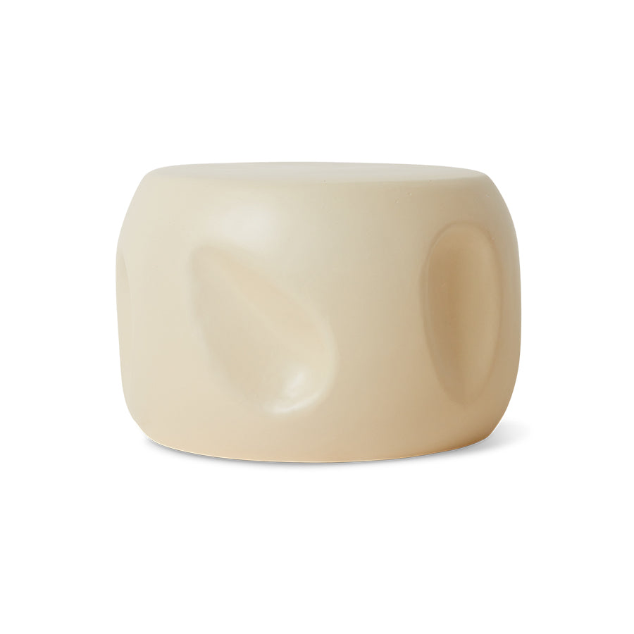 Currents Ceramic Side Table – HKLIVING – view 4
