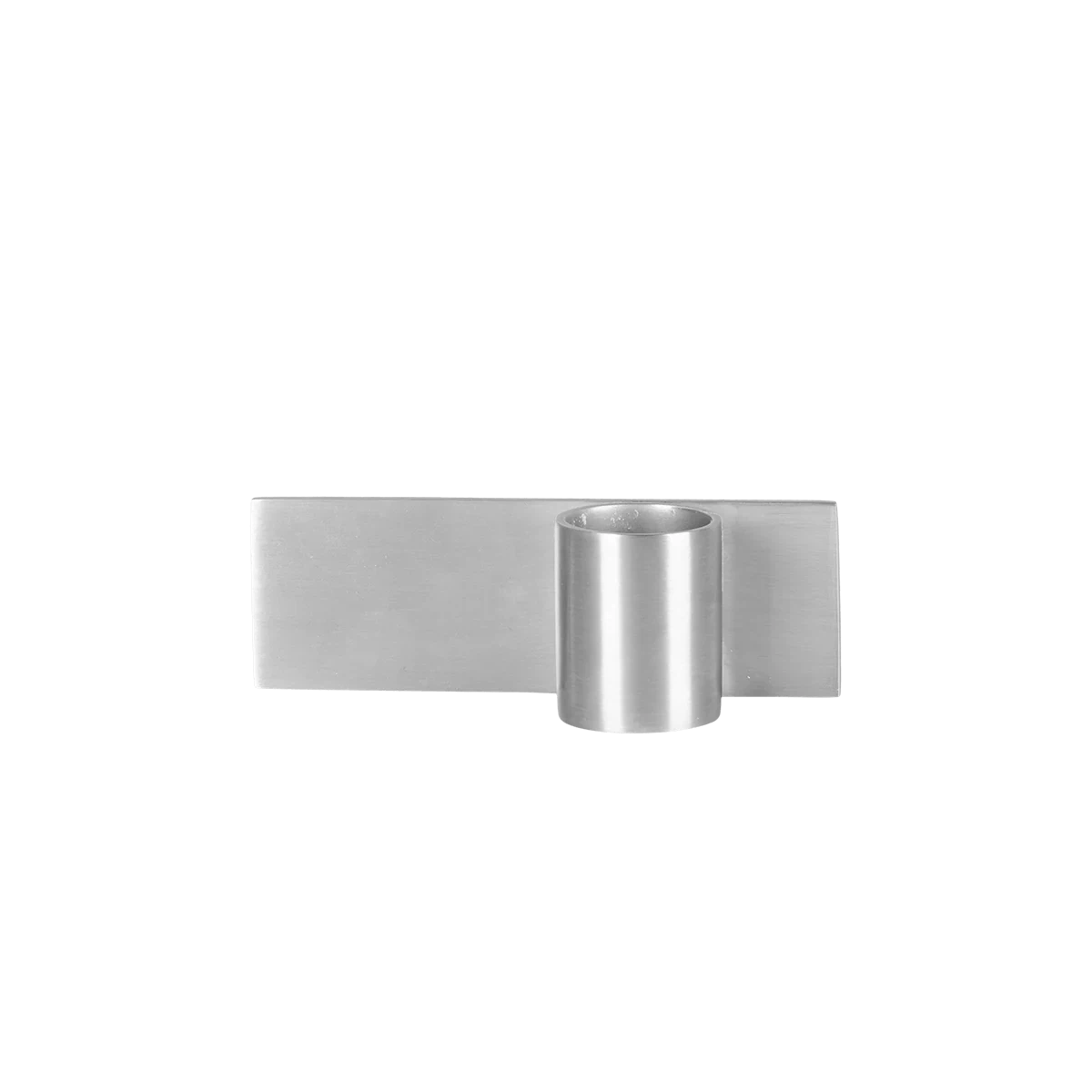 Fundament Candle Holder - Stainless Steel - Form 2 - Candle Holders - Frama