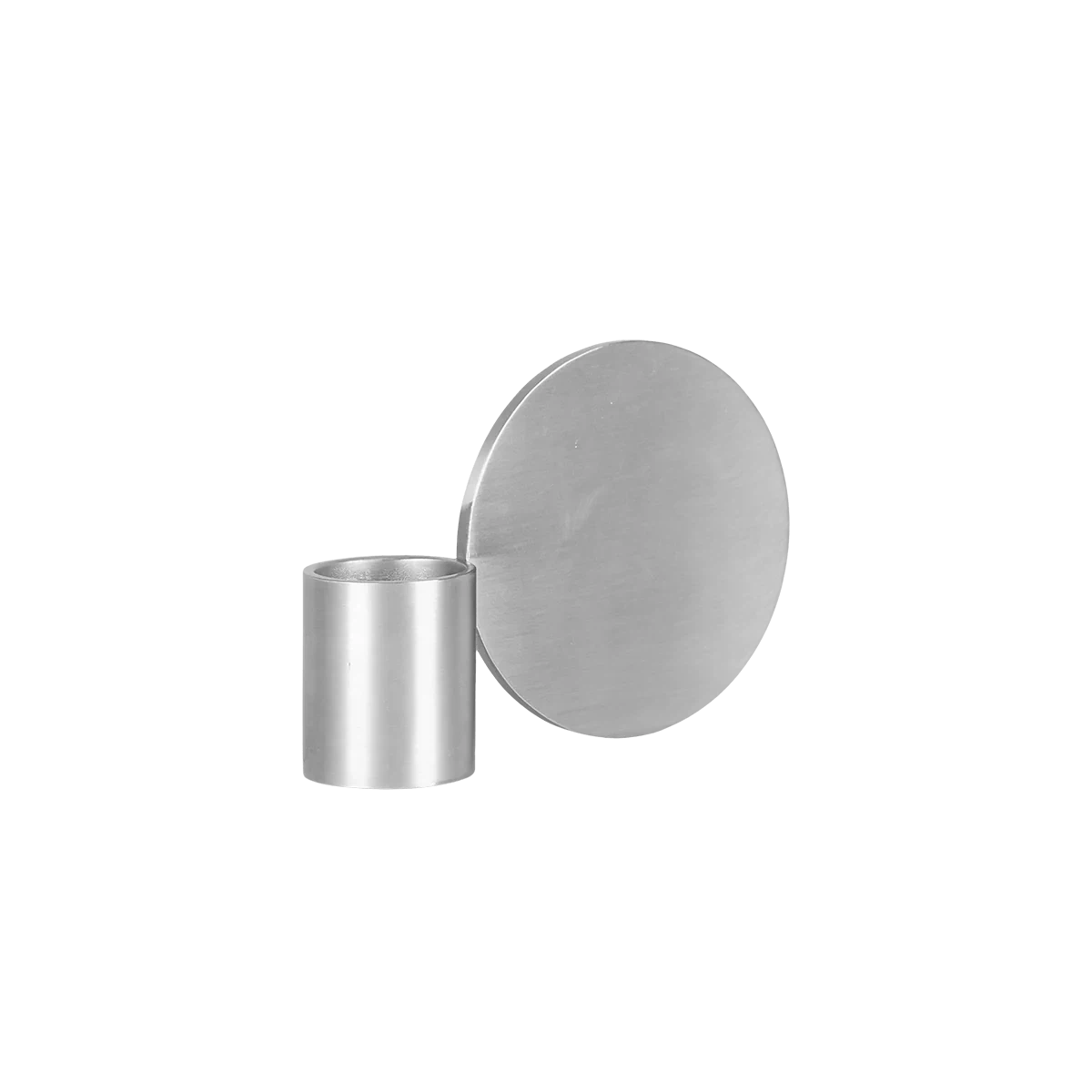 Fundament Candle Holder - Stainless Steel - Form 3 - Candle Holders - Frama