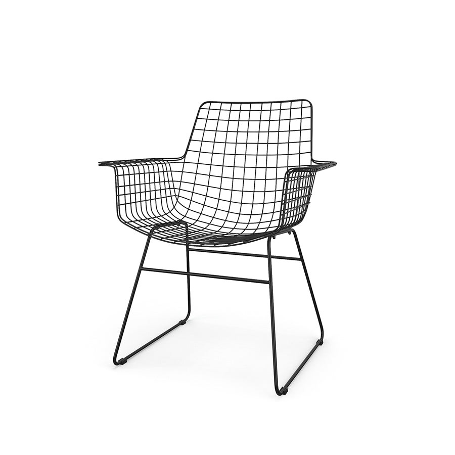 Metal Wire Armchair – HKLIVING – view 7