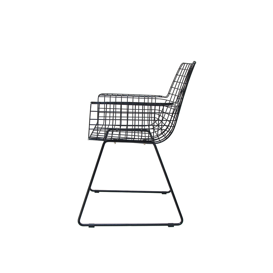 Metal Wire Armchair – HKLIVING – view 9