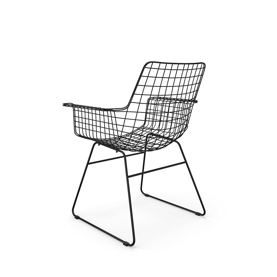 Metal Wire Armchair – HKLIVING – view 8