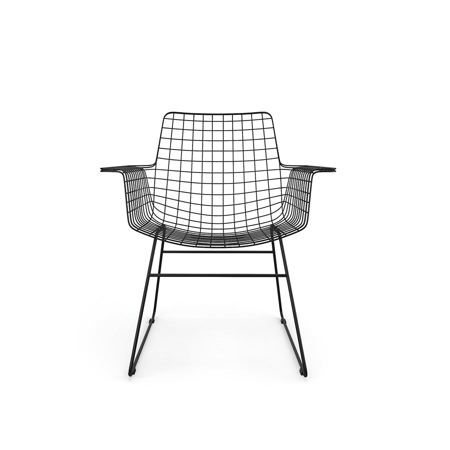 Metal Wire Armchair – HKLIVING – view 10