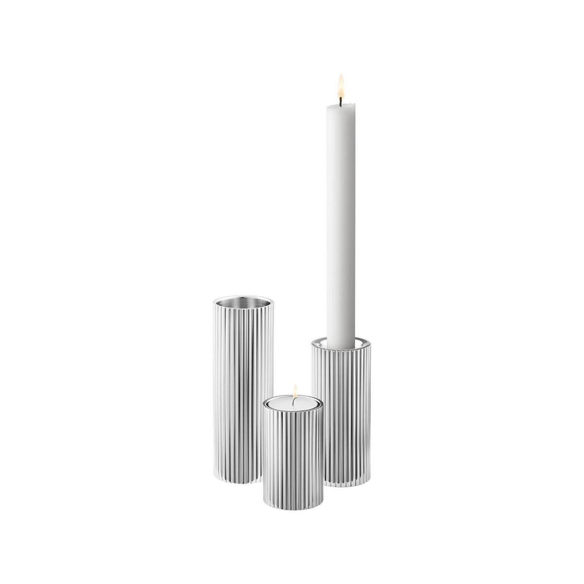 Bernadotte - Candleholder Set, 3 pcs – Georg Jensen