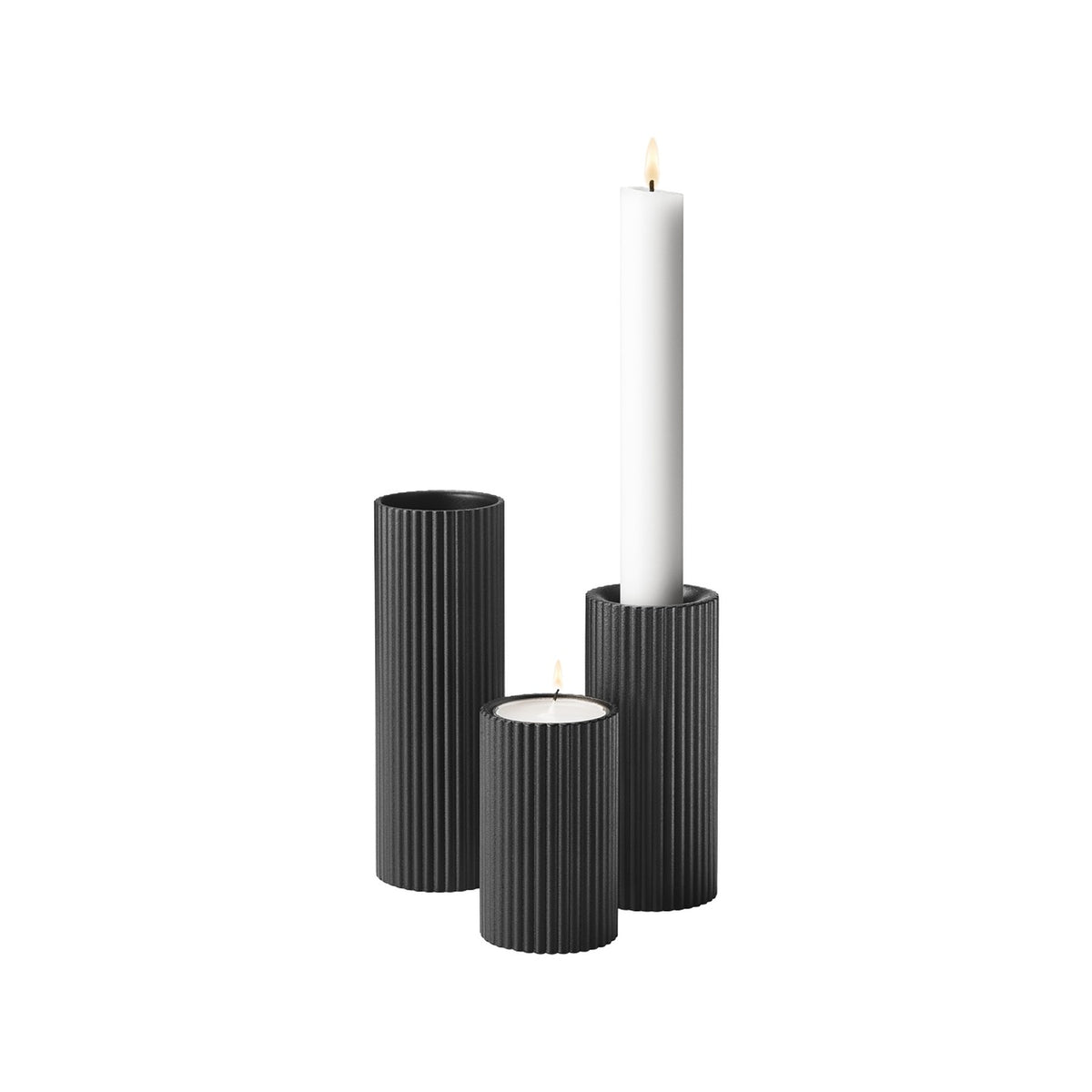 Bernadotte - Candleholder Set, 3 pcs – Ansicht 3