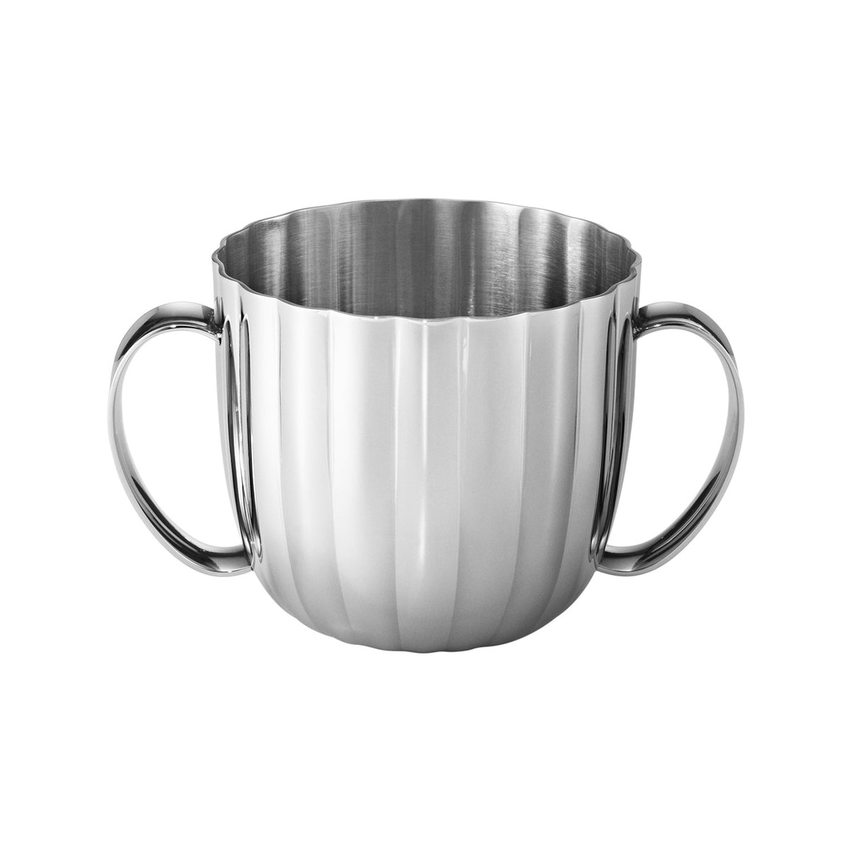 Bernadotte - Children's Set, Deep Plate & Cup – Georg Jensen – view 3