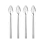 Long latte spoons, 4 pcs