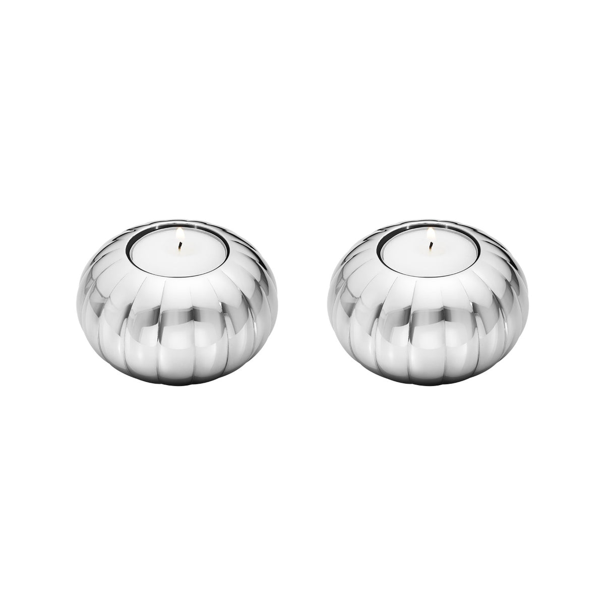 Bernadotte - Tealight Holder, 2 pcs – Georg Jensen