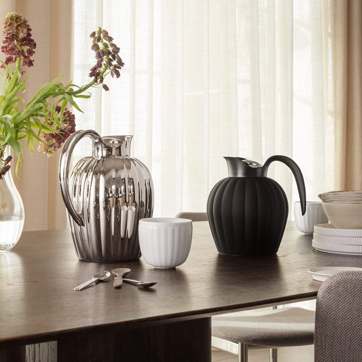 Bernadotte - Thermo Jug 0.8 L, Midnight Black