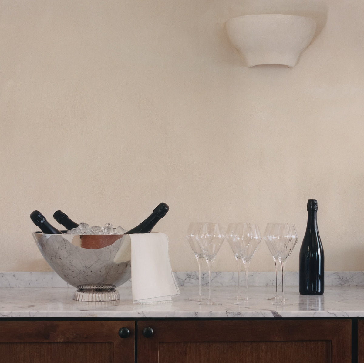 Bernadotte - Tulip Champagne Glass