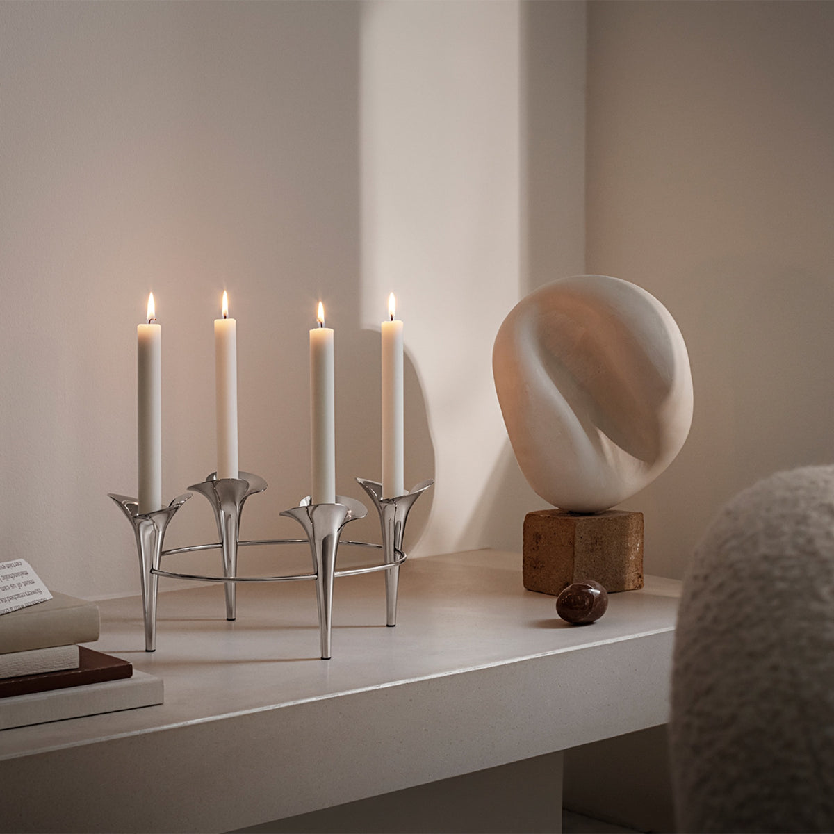 Bloom Botanica - Taper Candleholder, 4 Candles