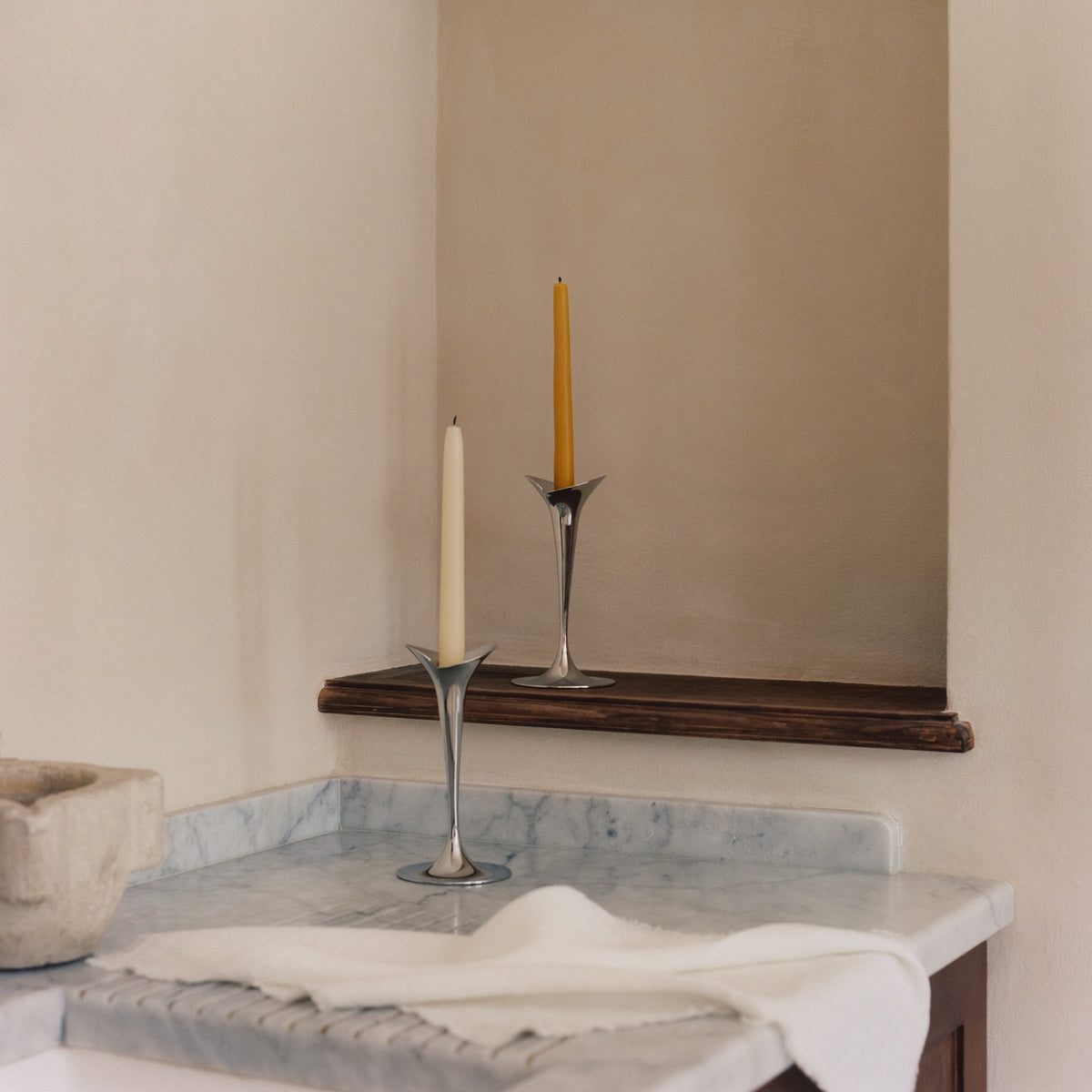 Bloom - Taper Candleholder, 2 pcs