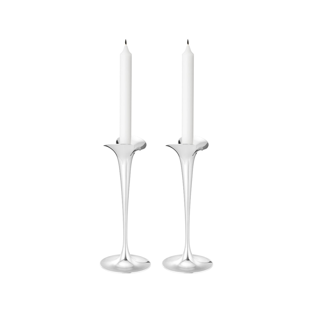 Bloom - Taper Candleholder, 2 pcs – Georg Jensen – view 3