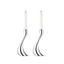 Large, 2 pcs, H 24 cm