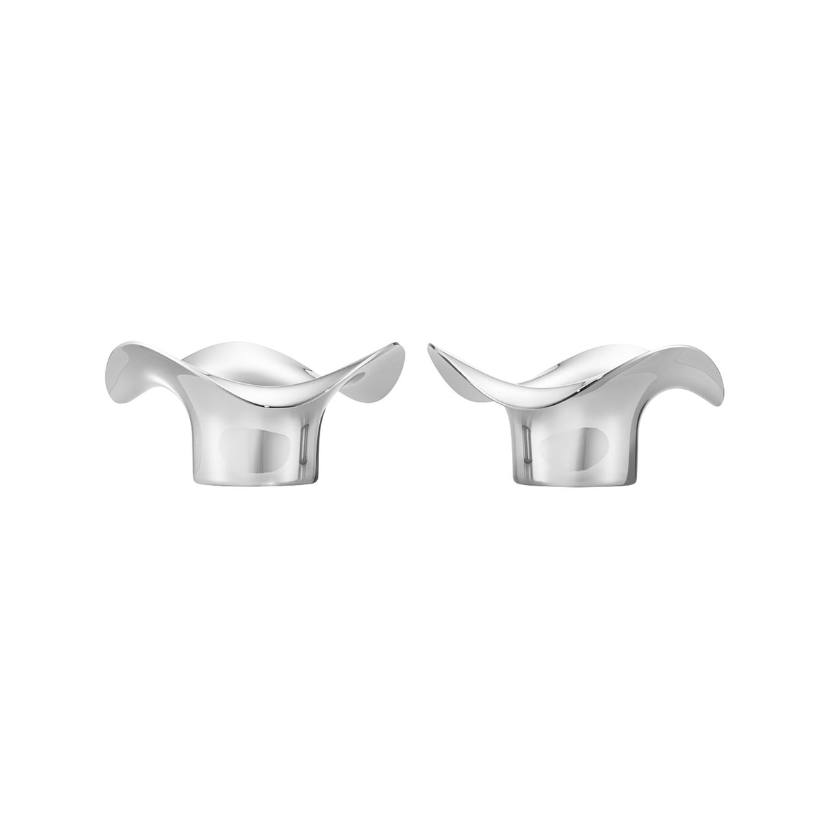 Cobra - Tealight Holder, 2 pcs – Georg Jensen – view 4