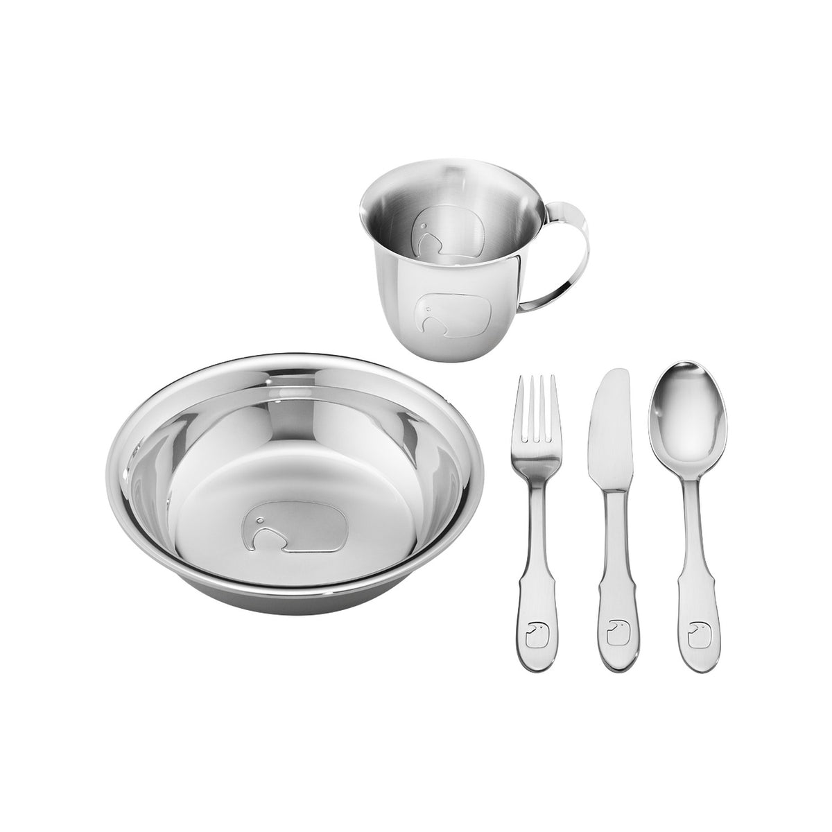 Elephant - Children's Dinner Set – Georg Jensen