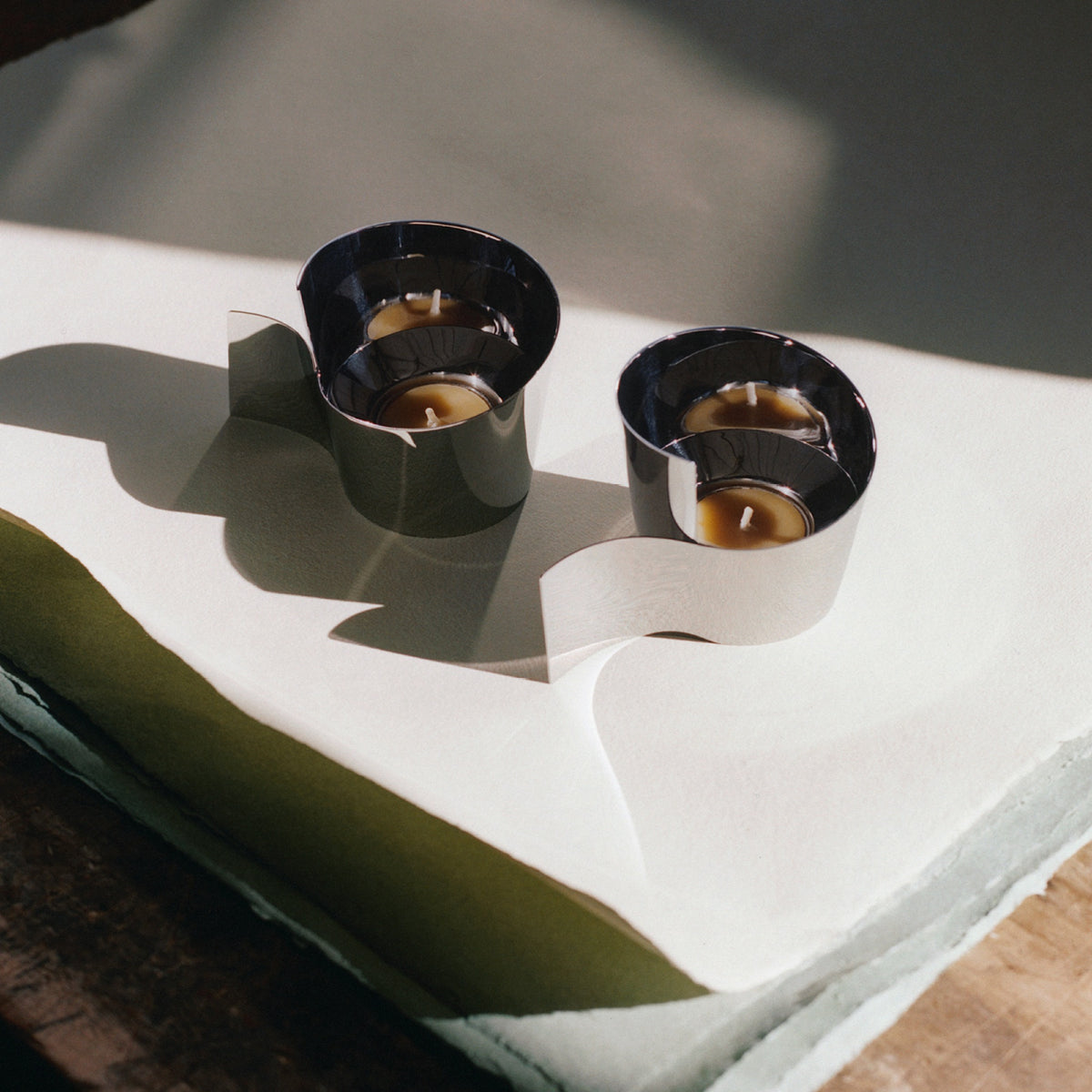 Fold - Tealight Holder, 2 pcs