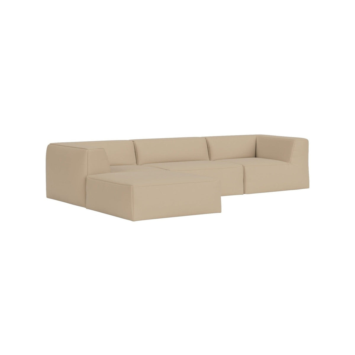 Great 3-Seater Sofa Chaise Left – Hem