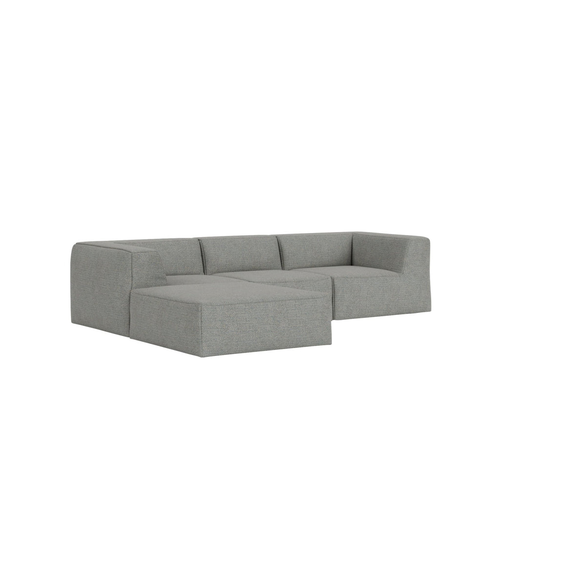 Great 3-Seater Sofa Narrow Chaise Left – Hem – view 44