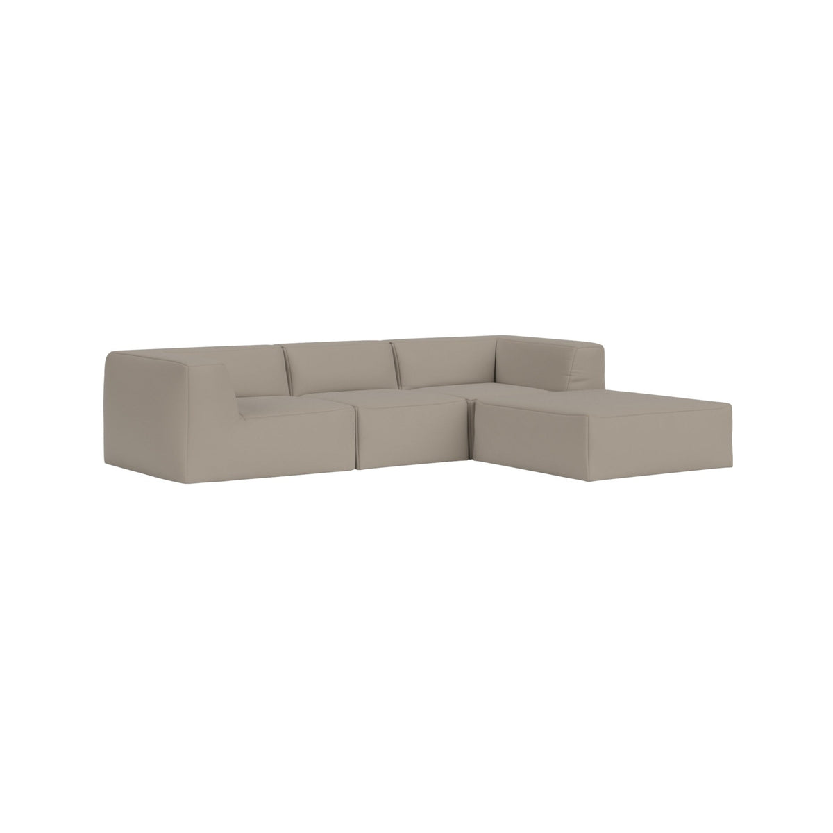 Great 3-Seater Sofa Narrow Chaise Right – Hem – view 7