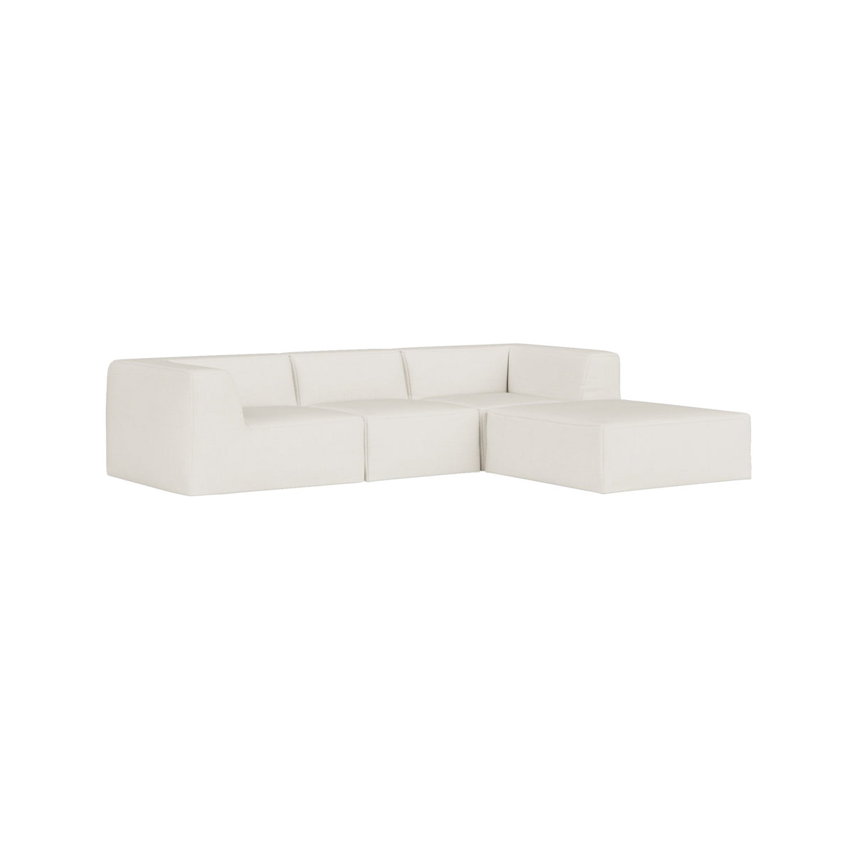 Great 3-Seater Sofa Narrow Chaise Right – Hem – view 19