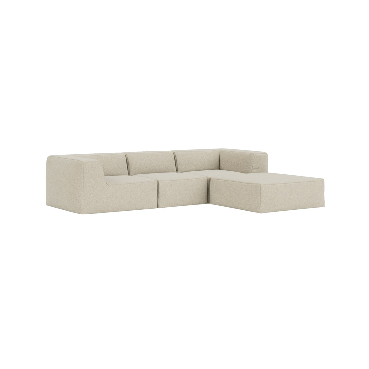 Great 3-Seater Sofa Narrow Chaise Right – Hem – view 51