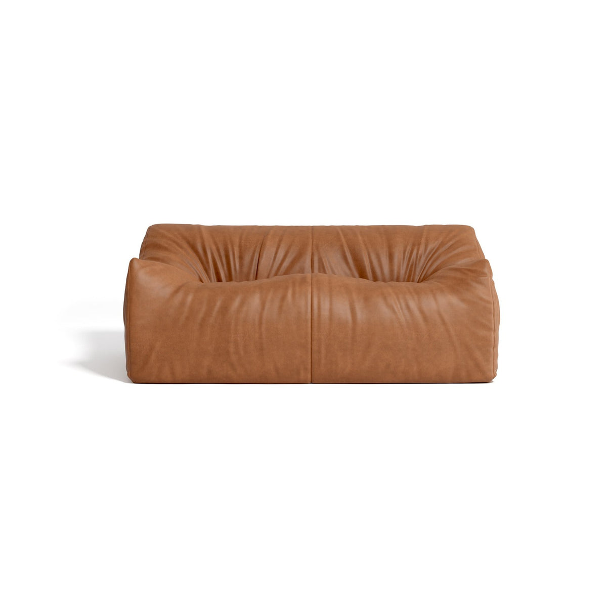 Gufram Womb Sofa, Leather Sienna