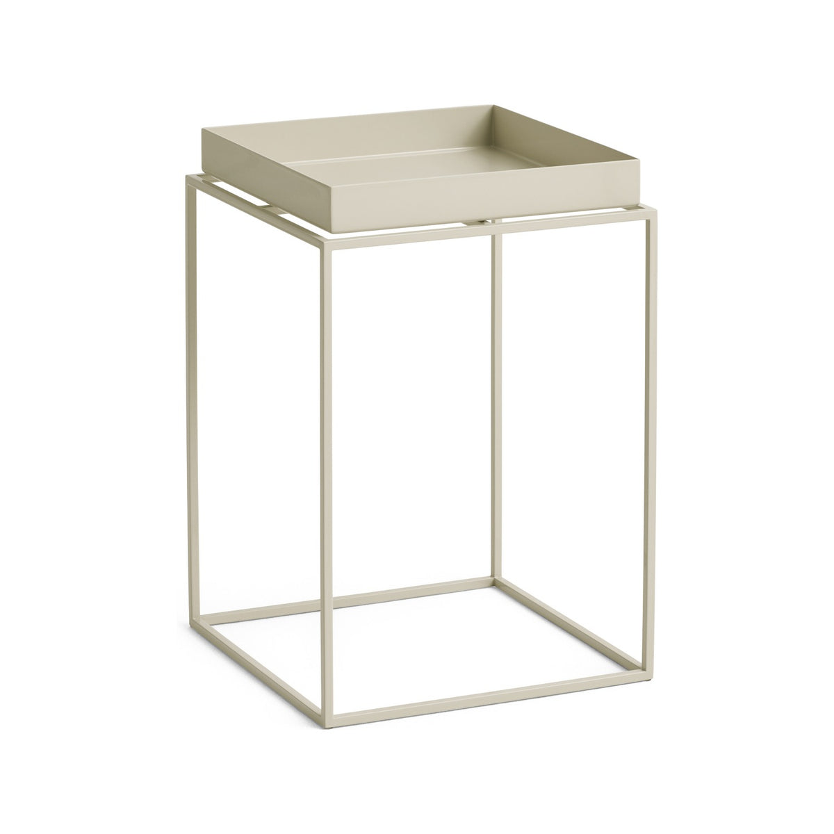 Tray Table - Side Table S High Warm beige - Furniture - HAY