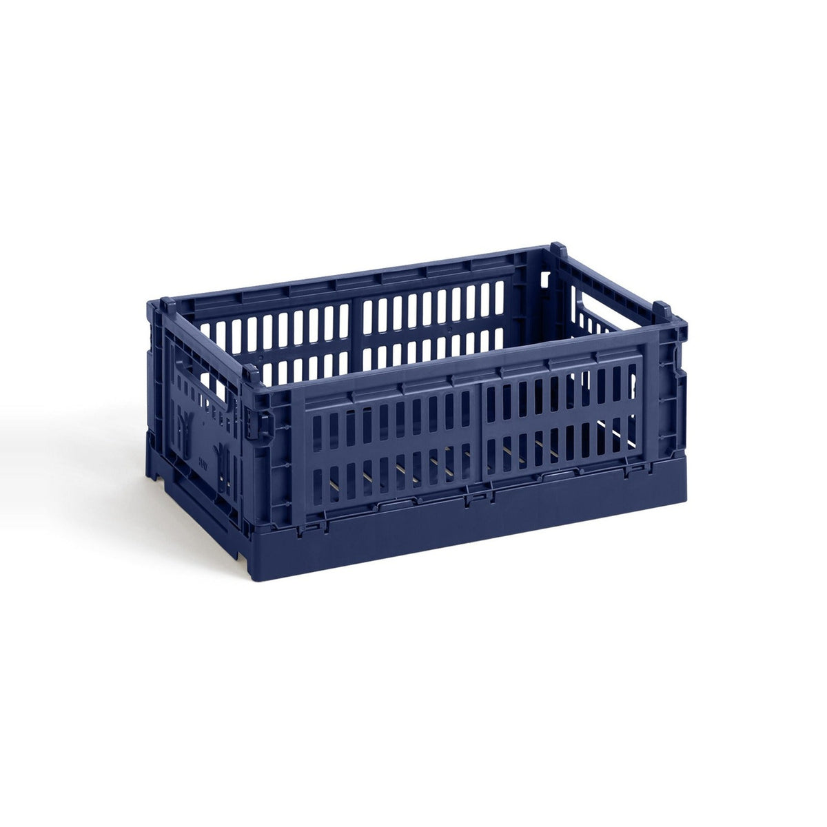 Colour Crate - Small - Dark blue - Home Accessories - HAY