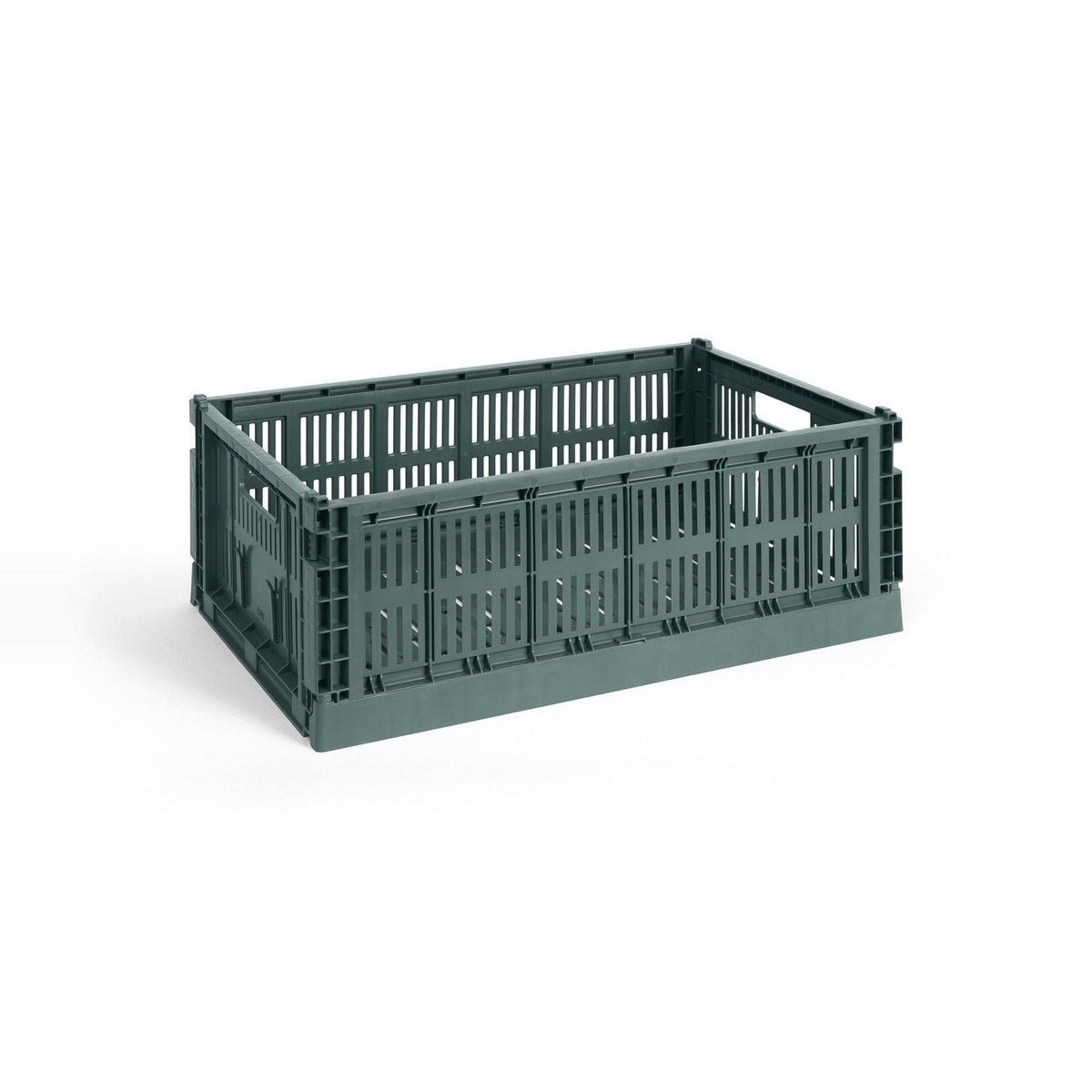 Colour Crate - Large - Dark green - Home Accessories - HAY