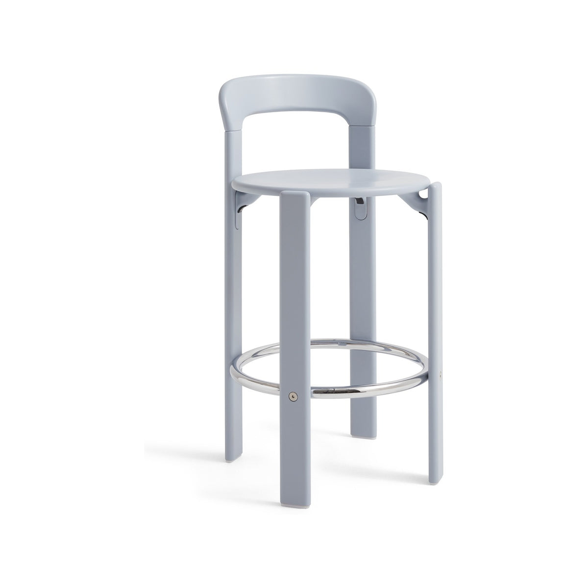 HAY Rey Bar Stool Slate blue H65