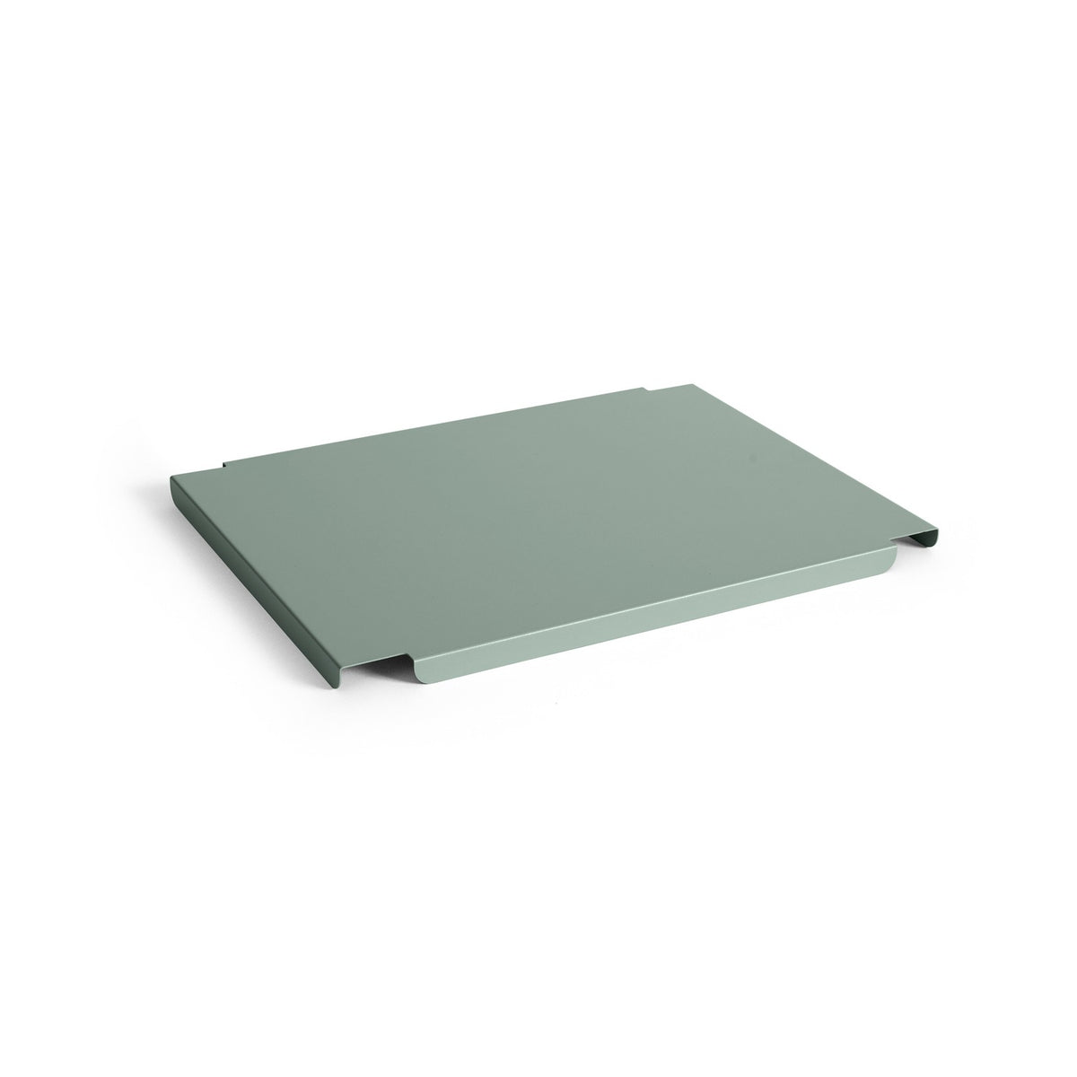 Colour Crate Lid Metal - Medium - Sage green - Home Accessories - HAY
