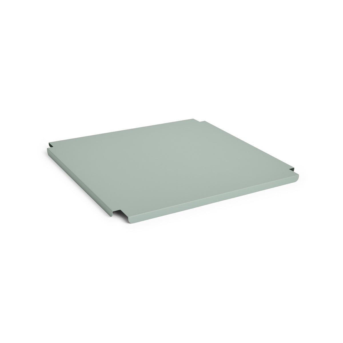 Colour Crate Lid Metal - Large Square - Sage green - Home Accessories - HAY