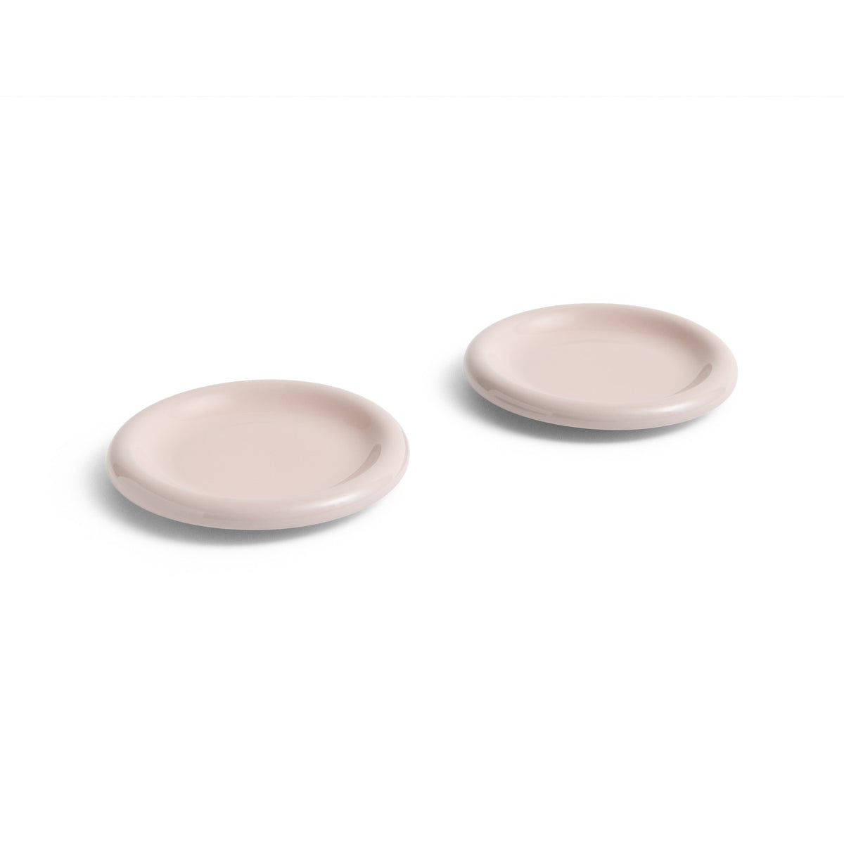 Barro Plate Set of 2 - Pink Ø 18 cm - Kitchen - HAY