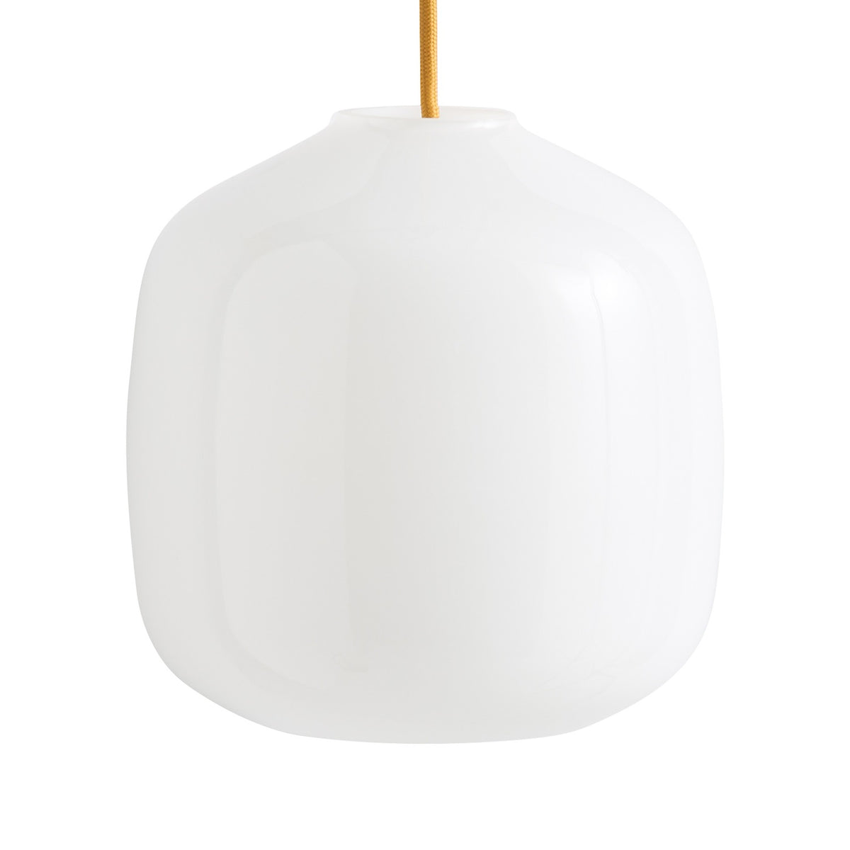 Aspekt Buoy Glass Pendant Light - Ø 20 cm, Amber yellow - Lighting - HAY