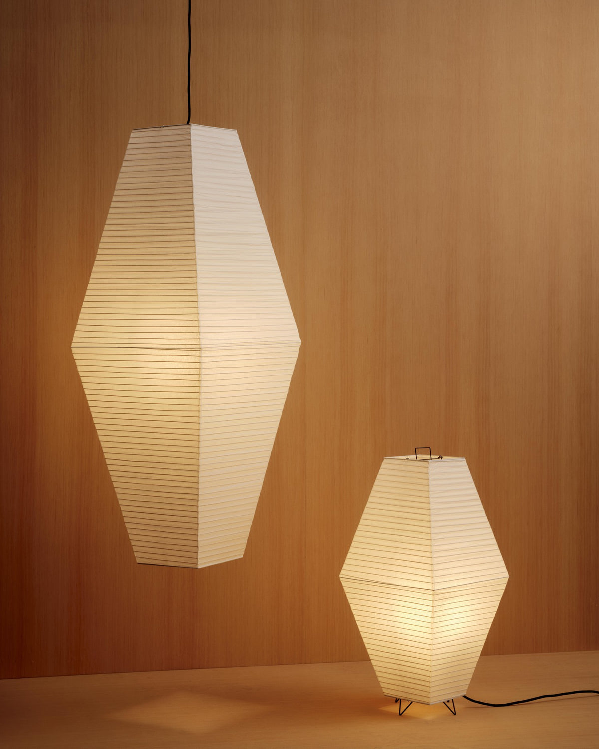 Paper Shade Table/Floor Lampshade – HAY – view 3