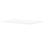 Melamine White / White Edge