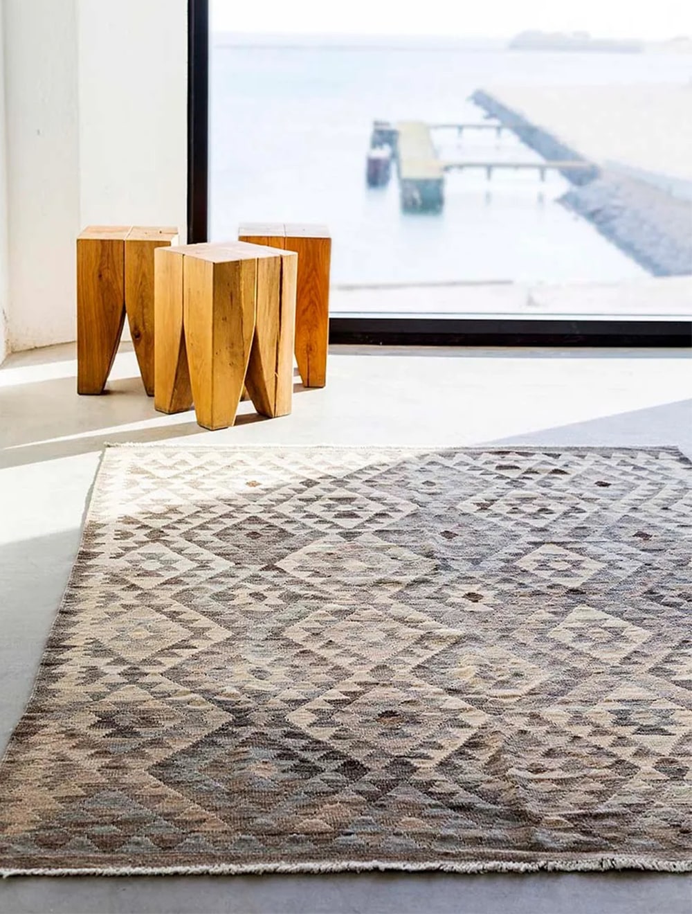 Natural Kelims Teppich
