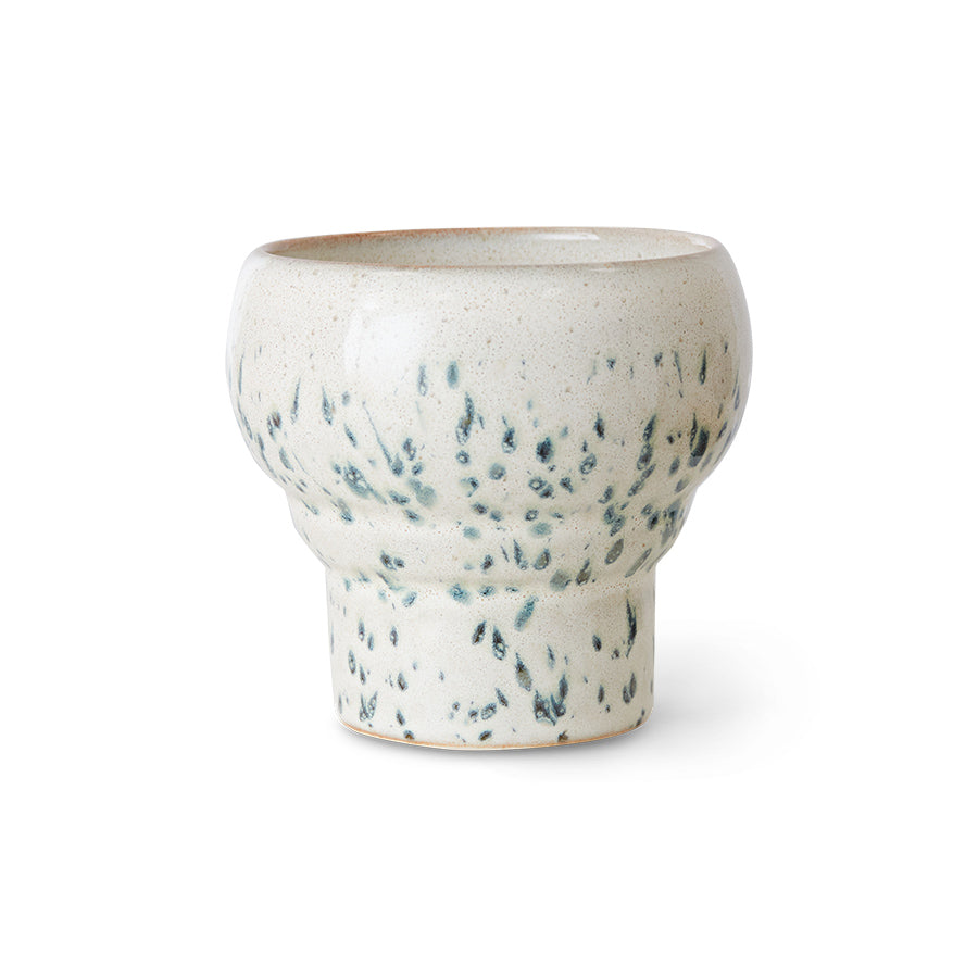 70s Ceramics – Lungo Mugs, Coral (set of 2) – HKLIVING – view 3