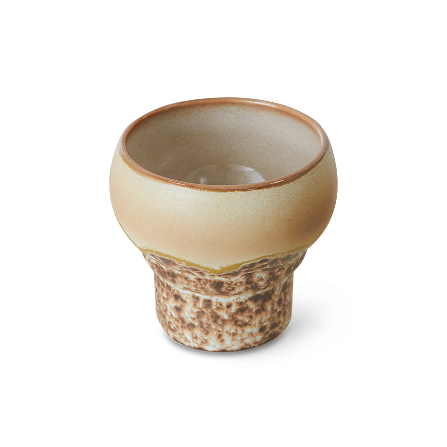 70s Ceramics – Lungo Mugs, Coral (set of 2) – HKLIVING – view 6