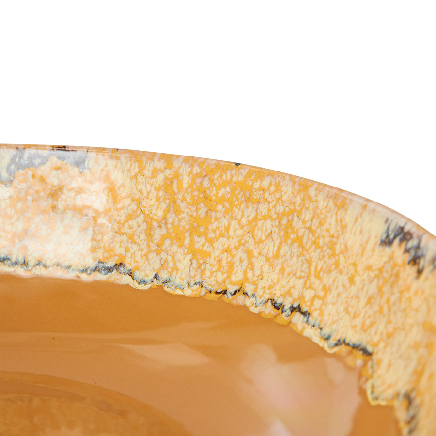 70s Ceramics – Salad Bowl, Sunflower – HKLIVING – view 4