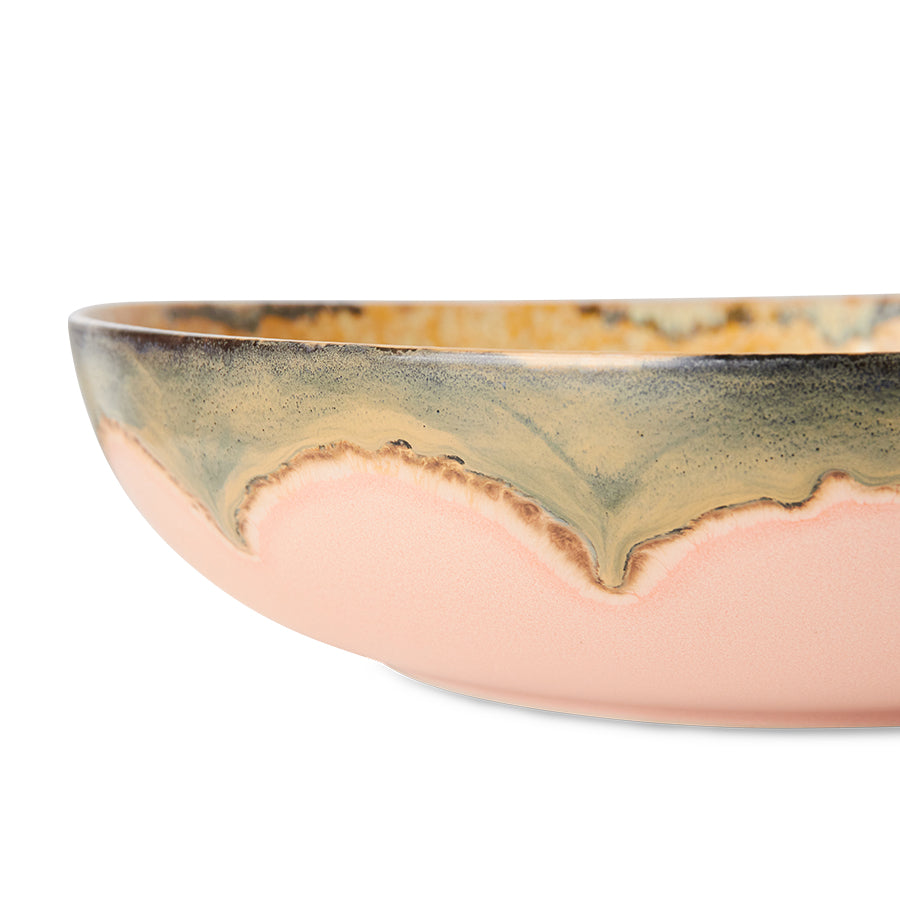 70s Ceramics – Salad Bowl, Sunflower – HKLIVING – view 5