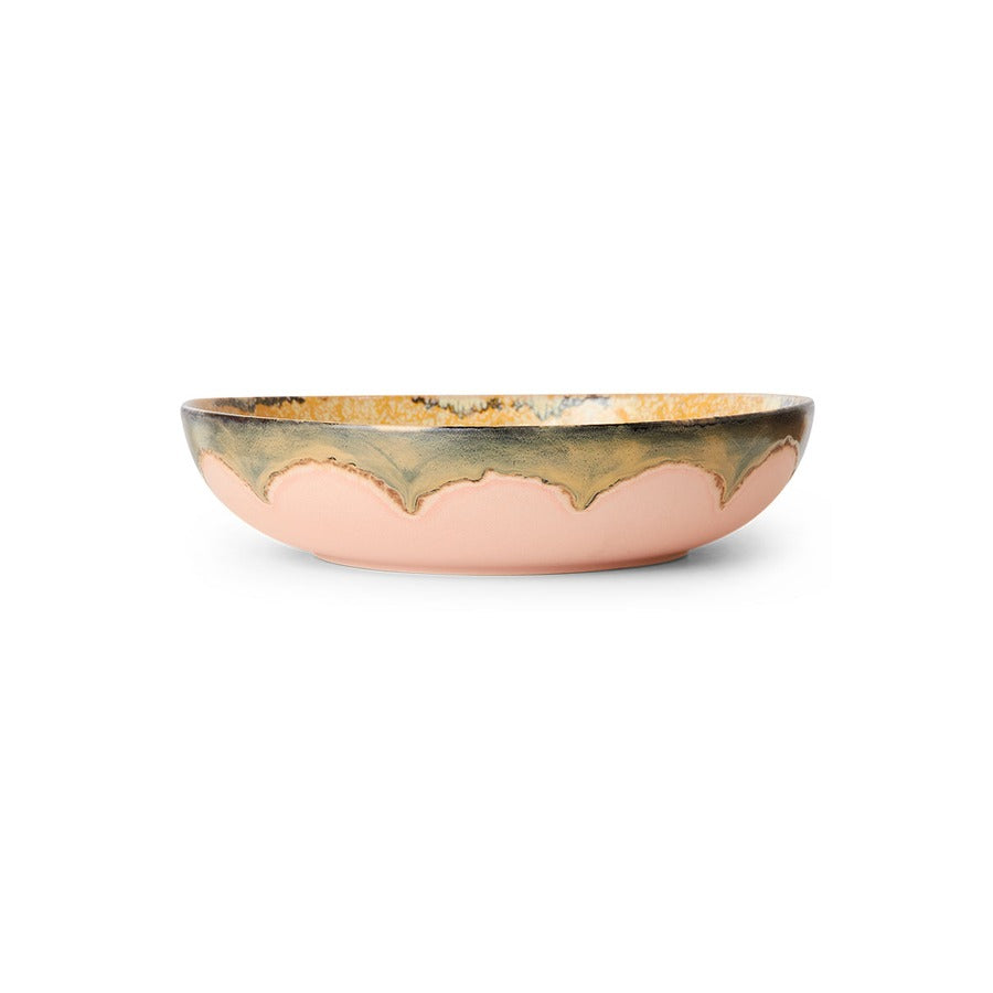 70s Ceramics – Salatschüssel, Sunflower – HKLIVING