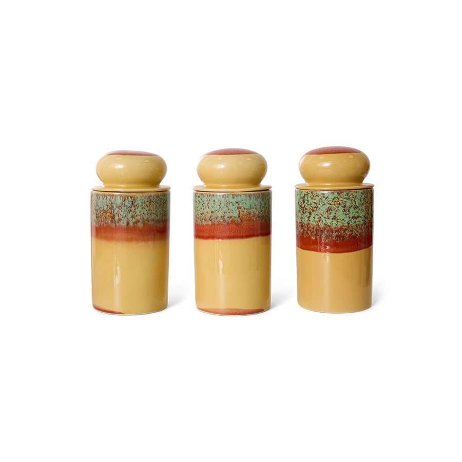 70s Ceramics – Storage Jar, Cove – HKLIVING – view 5