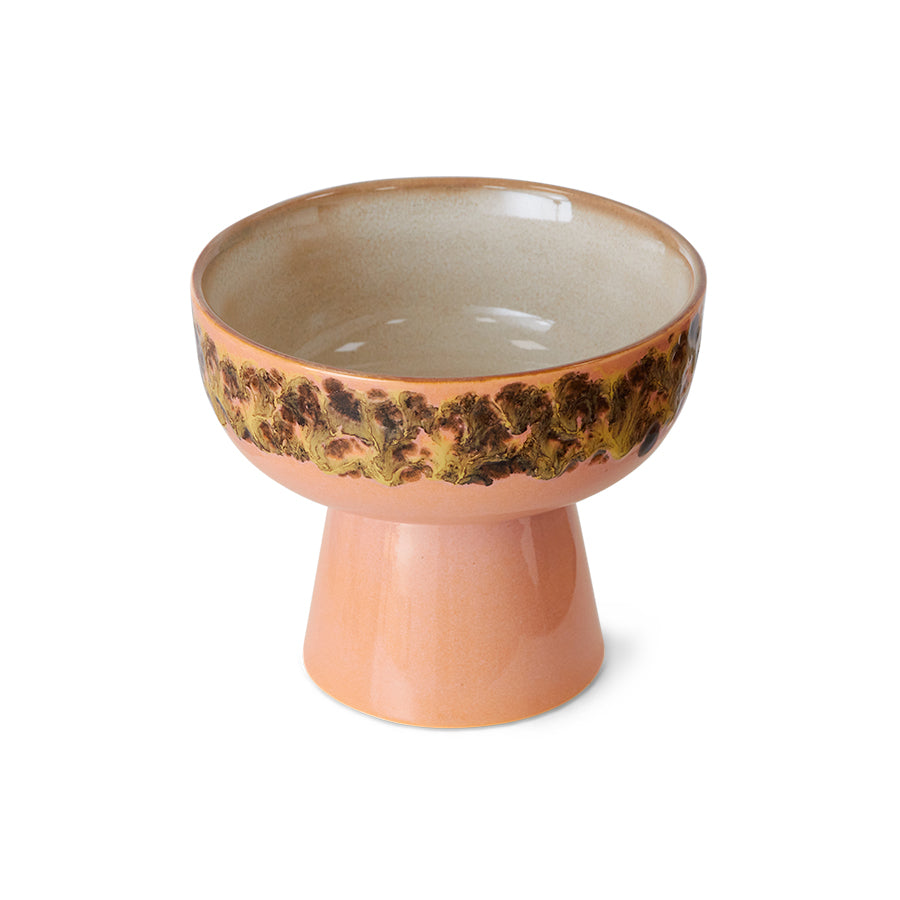 70s Ceramics – Tapas Bowl on Base L, Lush – HKLIVING – view 3