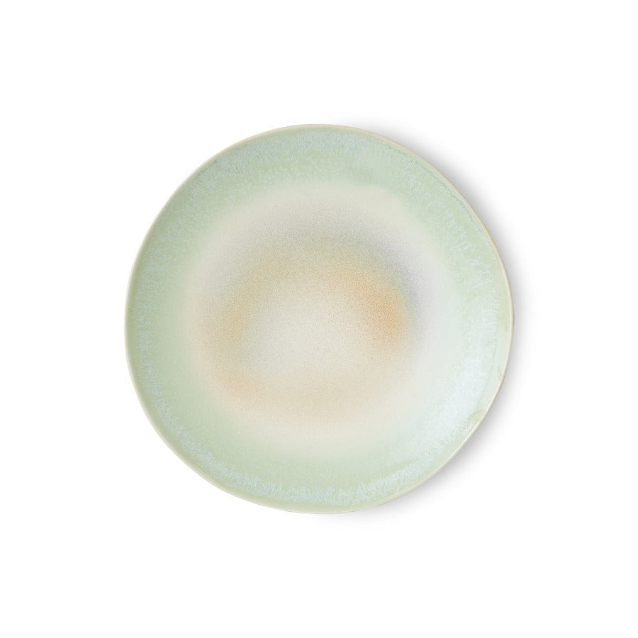 70s Ceramics – Dinner Plates, Palms (set of 2) – HKLIVING – view 3