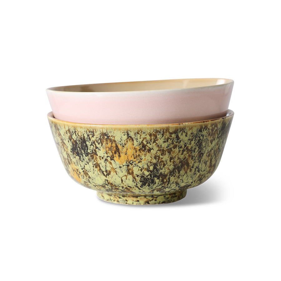 70s Ceramics – Ramen Bowls, Ascend (set of 2) – HKLIVING